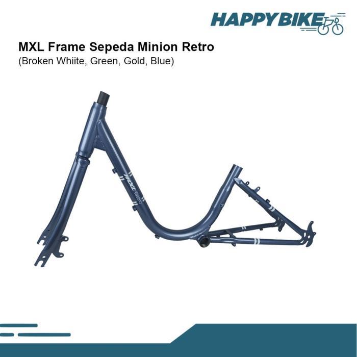 Mxl Frame Sepeda Minion Retro Ukuran 20" Bahan Steel Bicycle Frame