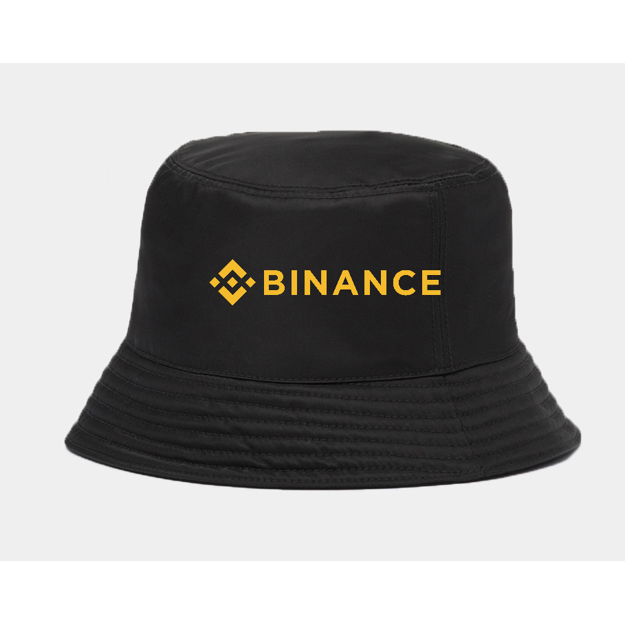 Topi bucket Binance logo