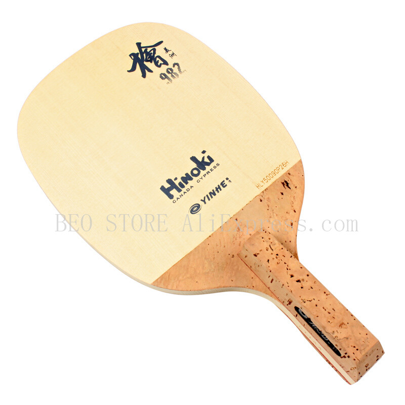 YINHE 982 Japanese Penhold JS Hinoki Table Tennis Blade / 1 Ply SOLID Hinoki / Ping Pong Bat / Paddl