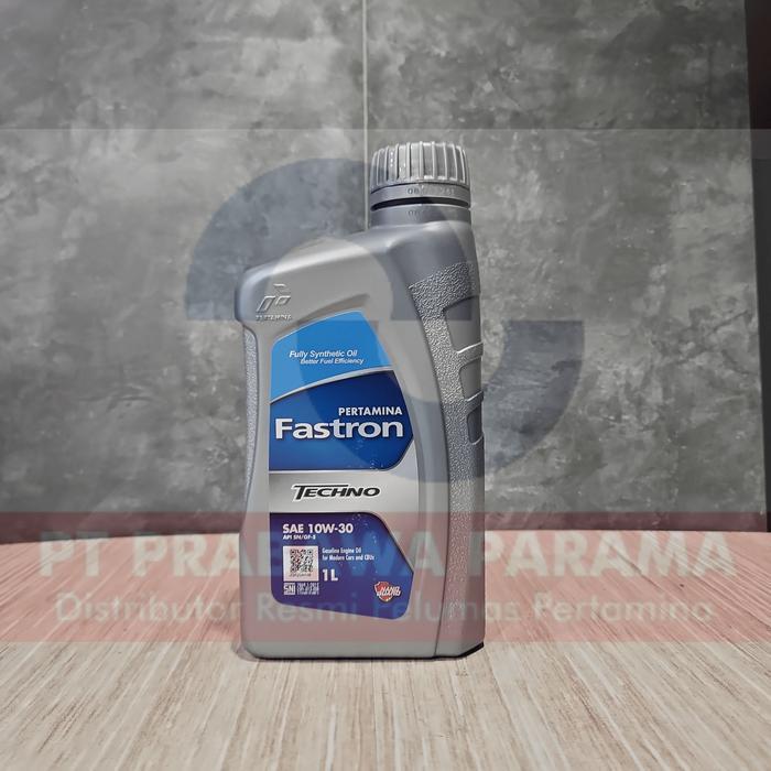 PERTAMINA FASTRON TECHNO 10W-30 1 LITER - OLI MOBIL ORIGINAL