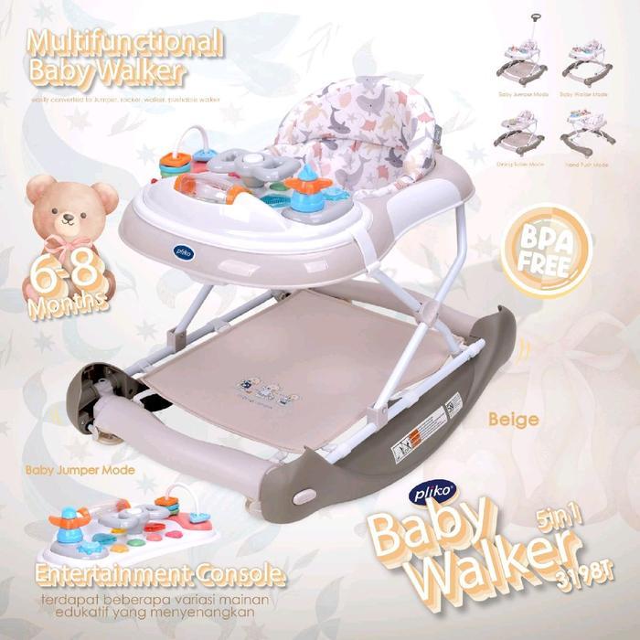 Babywalker pliko 3198T / Baby Walker pliko /Alat Bantu Jalan Bayi