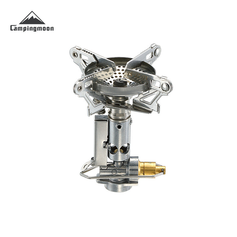 CAMPINGMOON XD-2F Xuanfeng Rocket Burner Stable Voltage Output Camping Gas Stove Portable Mini Card