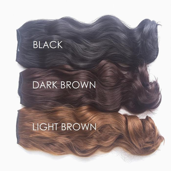 WIG TOUPEE HAIR CLIP HAIR FLIP RSW U SHAPE 00001