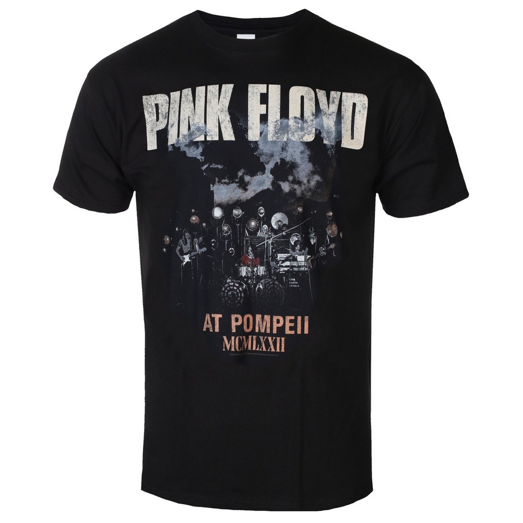 PINK FLOYD POMPEII LIVE PHOTO T-Shirt Men Women Short Sleeve Retro Metal Rock Band Tops Y2k T-shirt