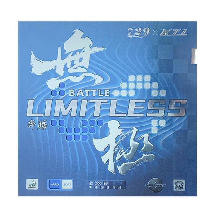 729 Battle Limitless Blue - Karet Pingpong Friendship 2 RITC Rubber Tenis Meja Bat KTL Cream Blue
