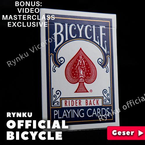 Kartu Remi Bicycle Playing Card Kartu Sulap Original - Biru Gercep
