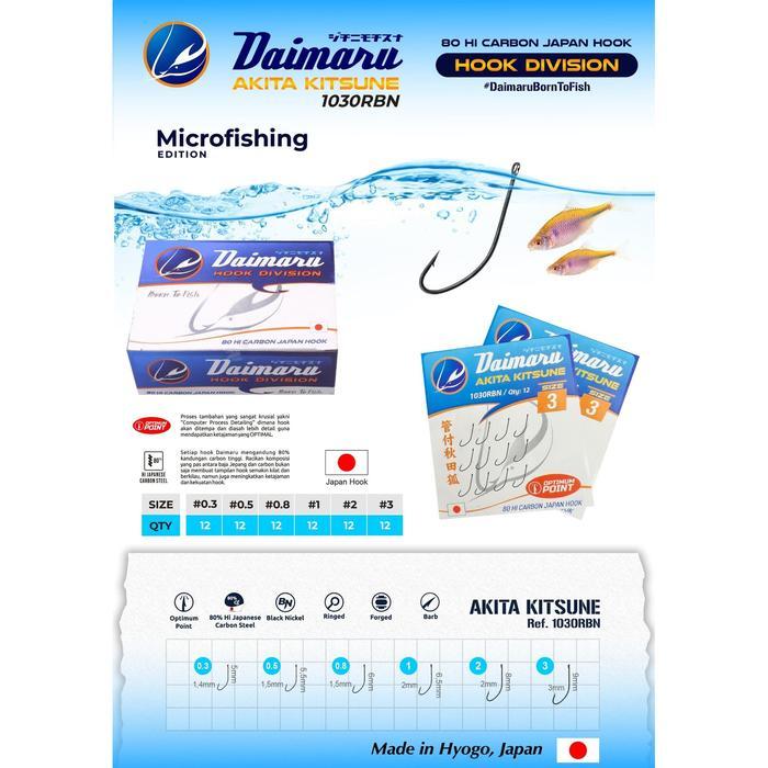 MATA KAIL DAIMARU AKITA KITSUNE 1030RBN (LUBANG)