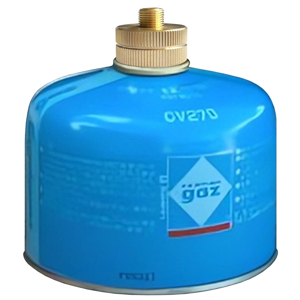 Camping Gas Stove Adapter Converter Campingaz Easy Clic Canister to Threaded Butane Gas Adaptor