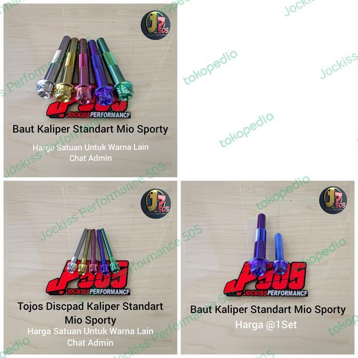 Baut Kaliper Mio Sporty 2003 - 2008 Titanium Gr5