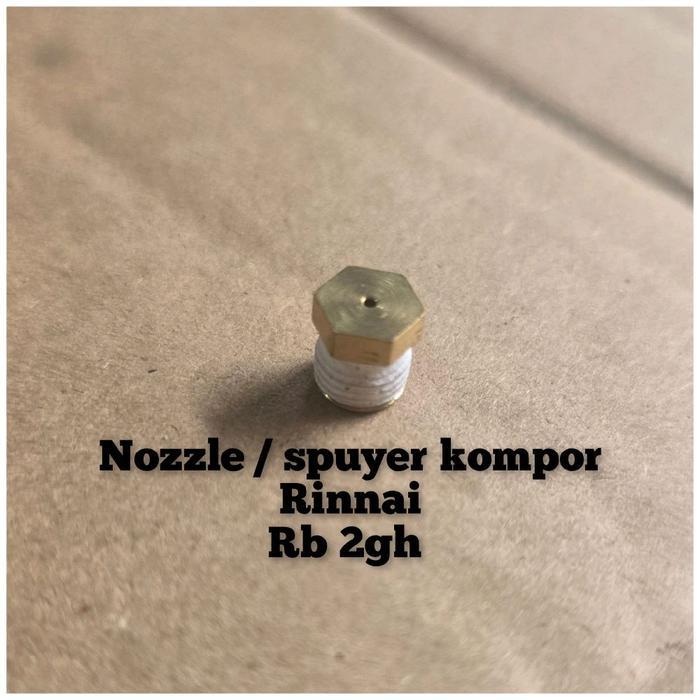 Nozzle / Spuyer Kompor Tanam Rinnai Rb 2Gh