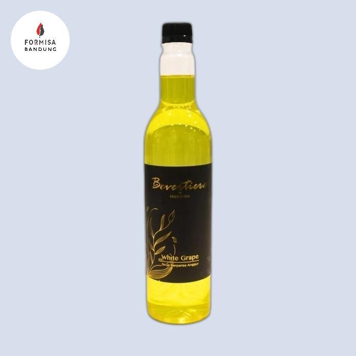 Bevertiere Black Label White Grape Syrup 750ml 100% Halal