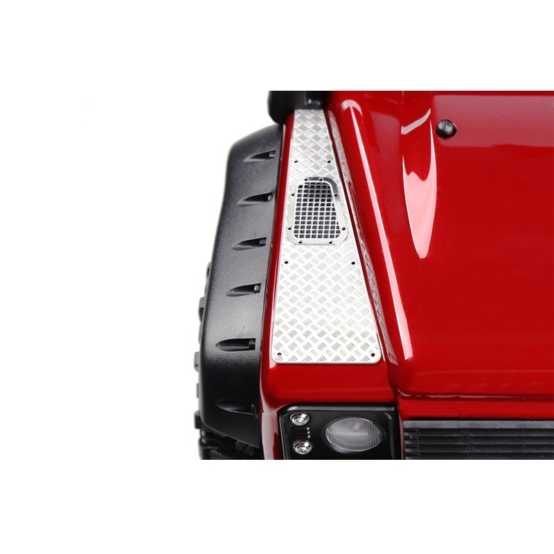 Metal TRX4 Anti-skid Plate Intake Grille for Traxxas TRX-4 TRX4 Defender 1/10 RC Crawler upgrade
