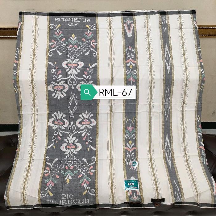 Bisa Cod - Sarung Raja Mulia Liris Kembang 210 Bahan Sutra Mewah Elegant