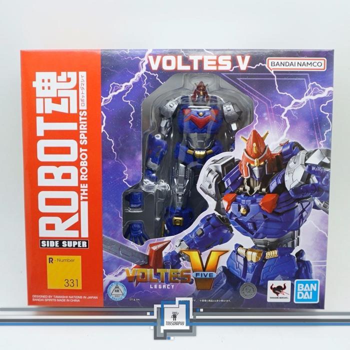 Bandai The Robot Spirits Side Super VOLTES V Legacy 331 Voltus Five Action Figure