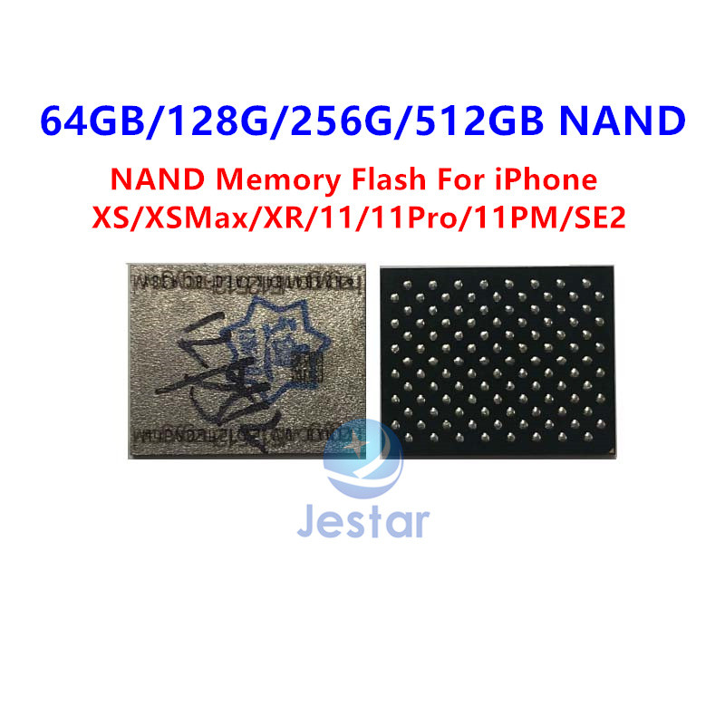 64GB 128GB/256G/512G HDD Storage Nand Memory Flash chip IC For iPhone XS XS-MAX XR SE2
