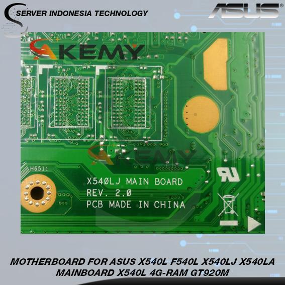 MOTHERBOARD FOR ASUS X540L F540L X540LJ X540LA MAINBOARD X540L 4G-RAM