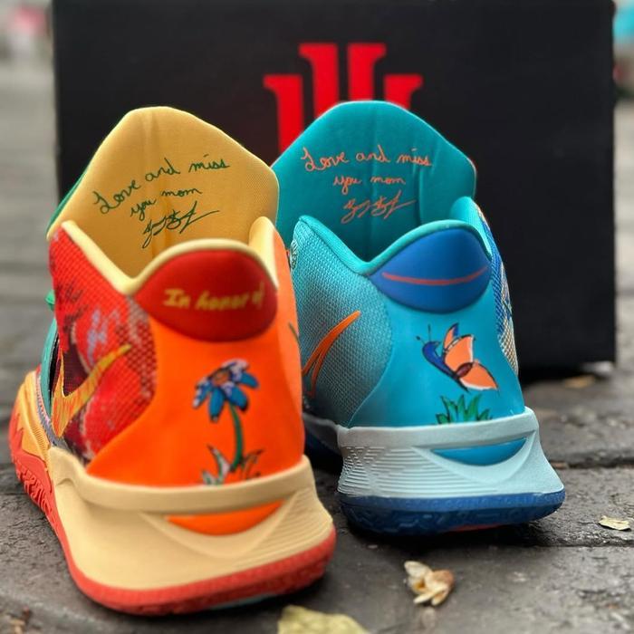 Ready Sepatu Basket Kyrie Irving 7 Mother Nature Fire And Ice Original Premium Unisex Berkualitas