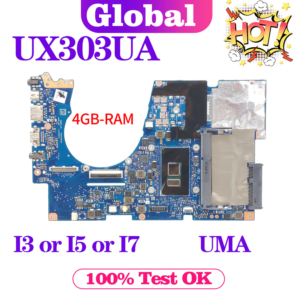 Mainboard For ASUS UX303 UX303U BX303UA UX303UB UX303UA U303UB U303UA Laptop Motherboard I3 I5 I7