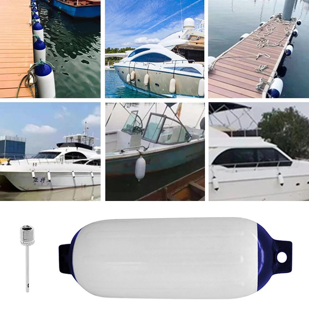 Boat Inflatable Bumper Fender Marine Bumper Fender Anti-Crash Buoy Yacht Docking Mooring Shield