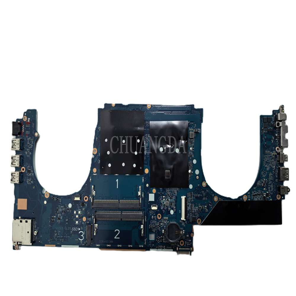 DAXW3EMBAF0 For HP ZBOOK 17 G6 Laptop Motherboard CPU I7-9850H UMA DDR4
