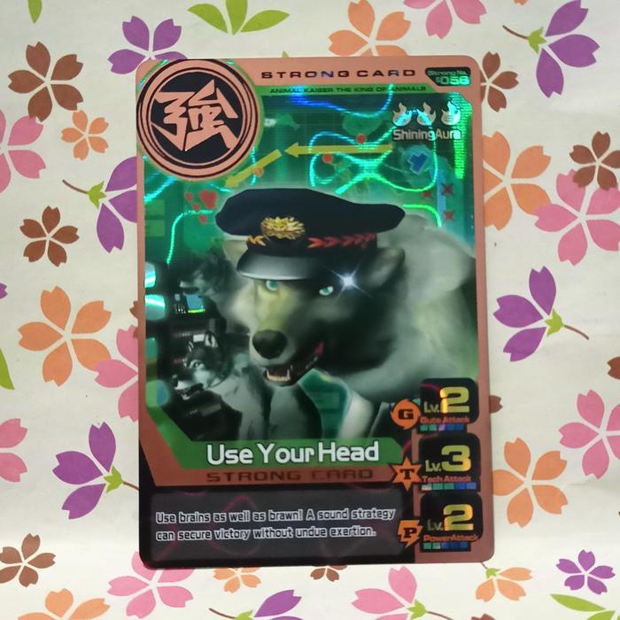 Sale Animal Kaiser Bronze Strong Card Use Your Head Schneider Versi 6