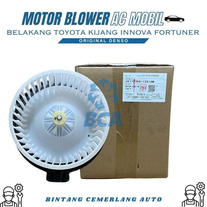 Motor Blower Ac Mobil Belakang Toyota Kijang Innova Fortuner Denso