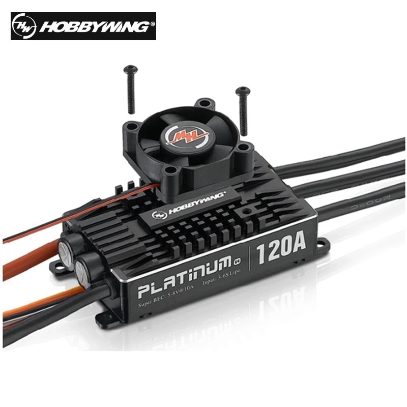Hobbywing Platinum V4 25A 40A 60A 80A 120A Brushless ESC Electronic Speed Controller 3-6S Lipo