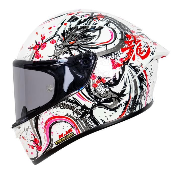NJS ZX-1R GT SHENLONG - Helm Full Face NEW Product Shenlong NJS Shenlong Motif Shenlong Fullface NJS