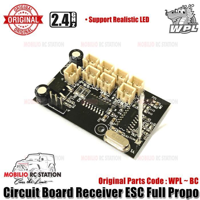 Original Part - Circuit Board Receiver ESC Full Propo RC WPL