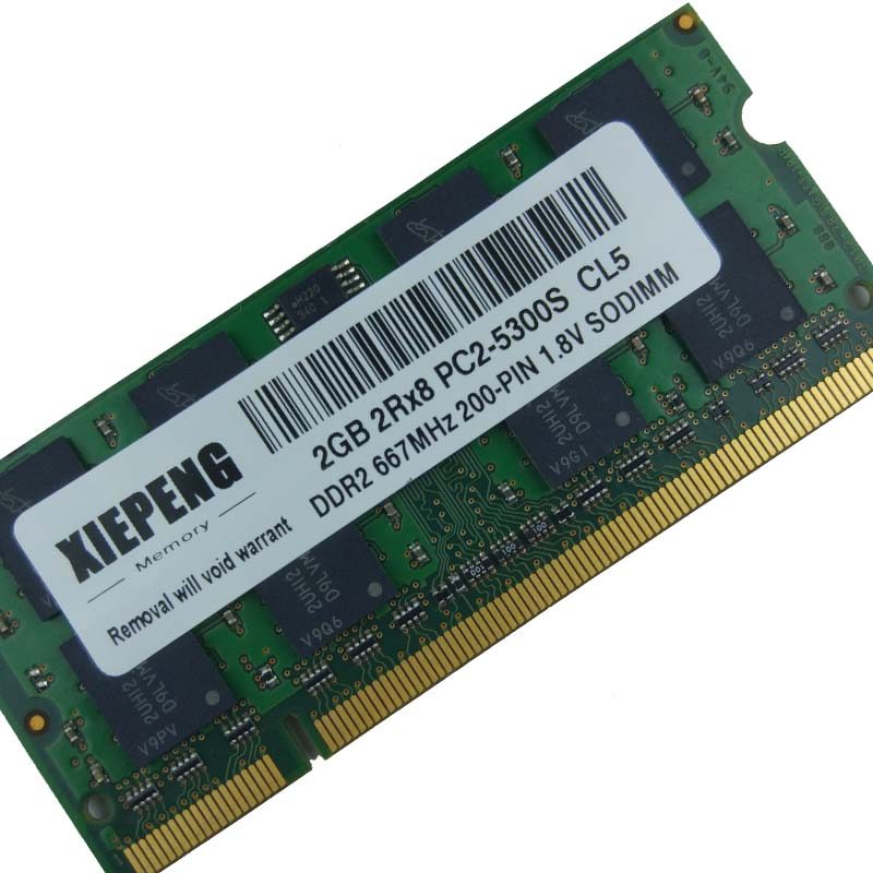 Laptop 2GB 2Rx8 PC2-6400S 4GB DDR2 667MHz RAM for Acer TravelMate 5730 6592G 7520G 7530 7720 7730G