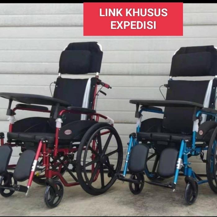 Kursi Roda 4in1 / 4 in 1 Bahan Alluminium / Kursi Roda Avico