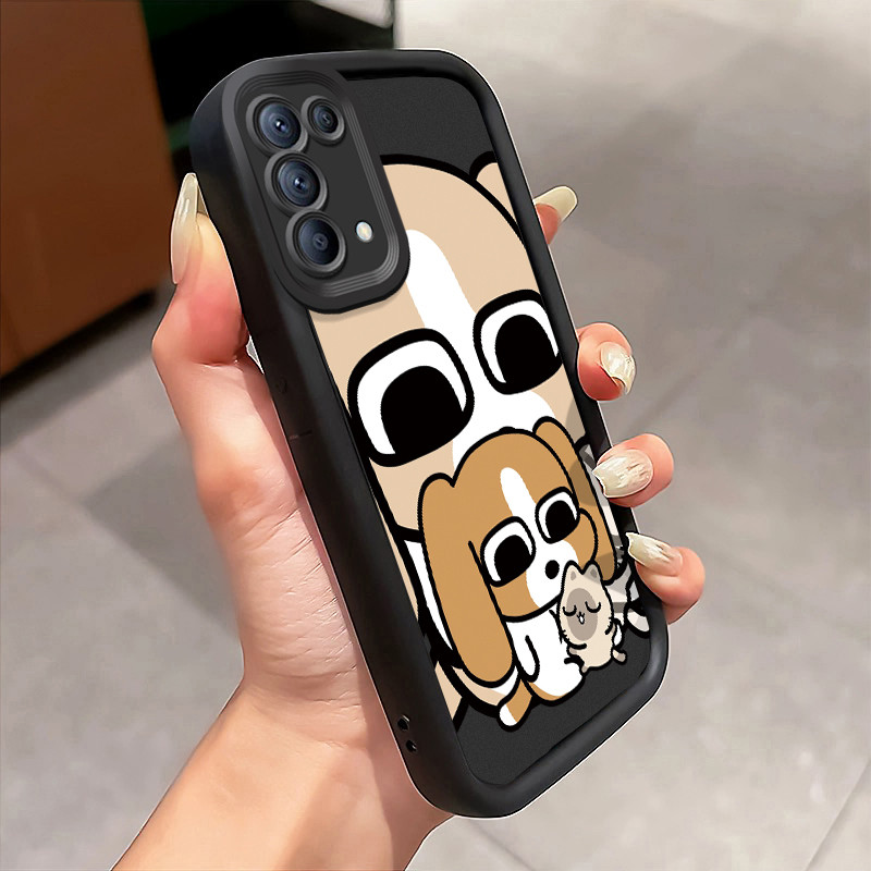 Casing Hp OPPO Reno 5 4G Reno 5 5G Reno5 Reno 5K 5G Reno5 K Find X3 Lite Case Funny little dog Kasin