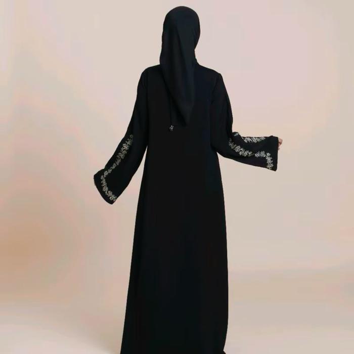( New Arrival ) Gamis Plaket Bordir Hajar Wanita