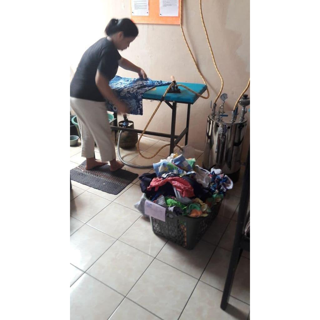 "New" Setrika uap boiler meja gosok setrika uap