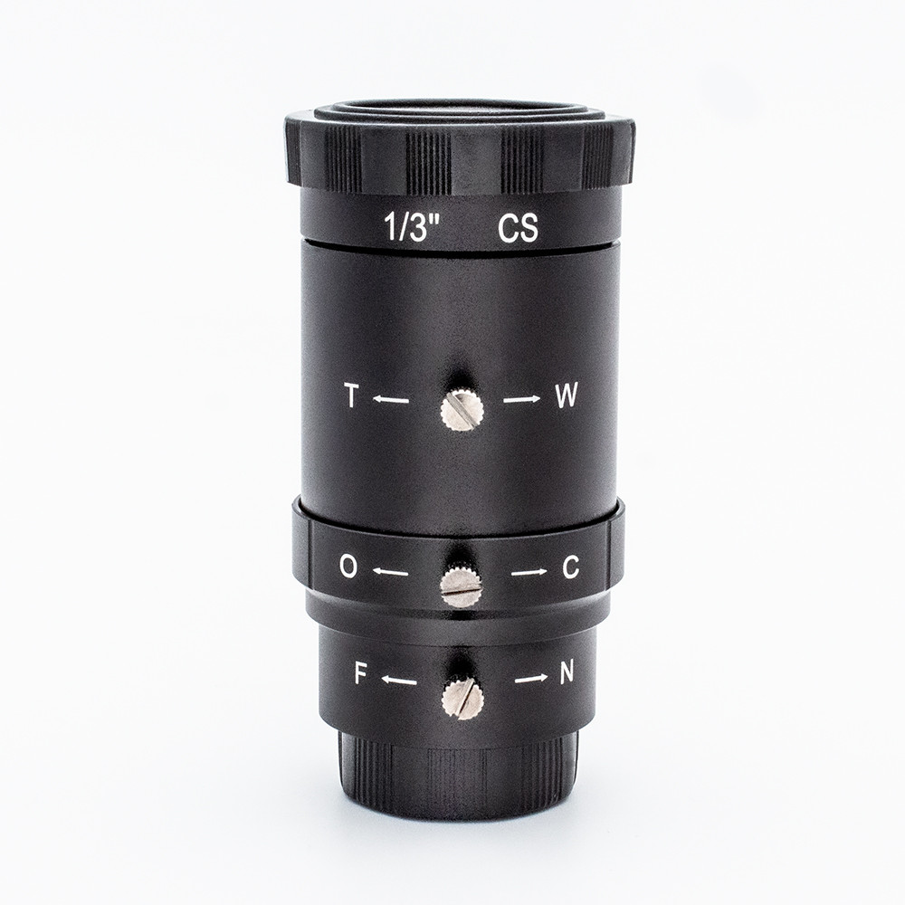 WGWK-C35-100A CCTV 5-100mm Camera Lens CS Mount 3MP Manual Zoom For Industrial Machine Vision IP
