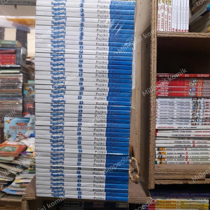komik doraemon edisi japanese binding vol 1-45 tamat by fujiko.f.fujio