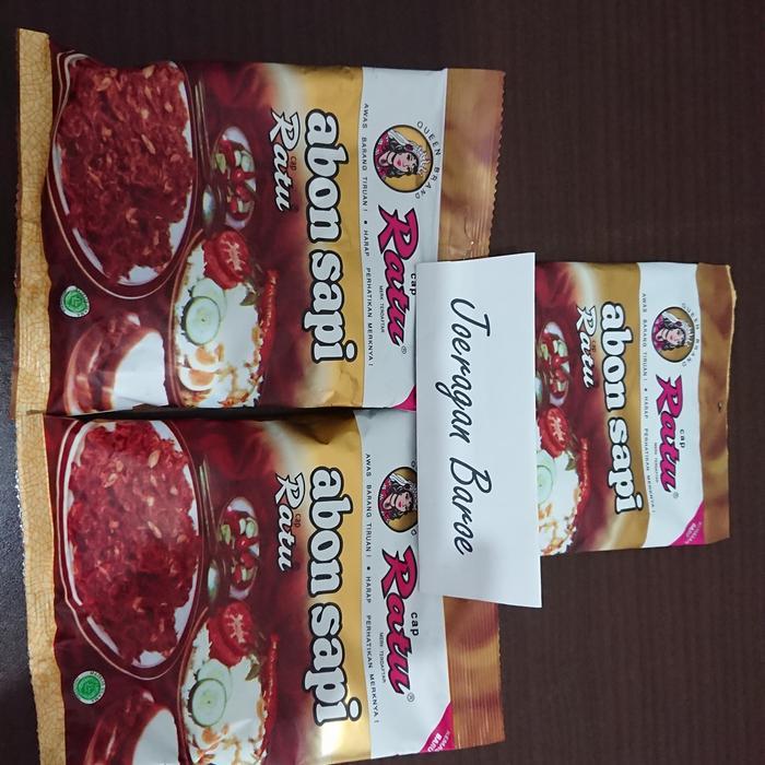 "New" Abon sapi cap ratu Original Asli abon ratu