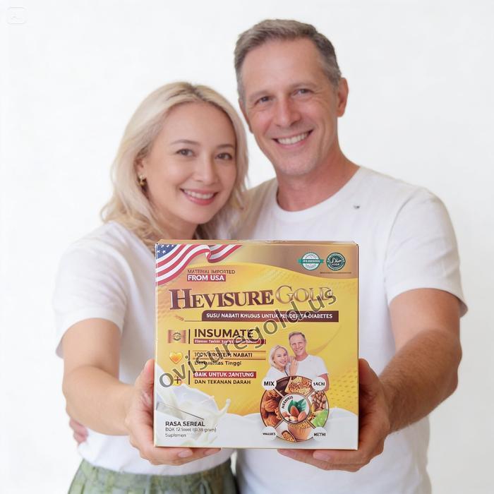 Hevisure Gold Bahan Susu Usa Untuk Diabetes ,Hevisure Gold Milk Original