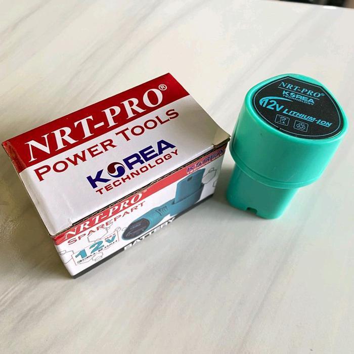 baterai bor cordless 12 v Nrt pro batterai battery bor