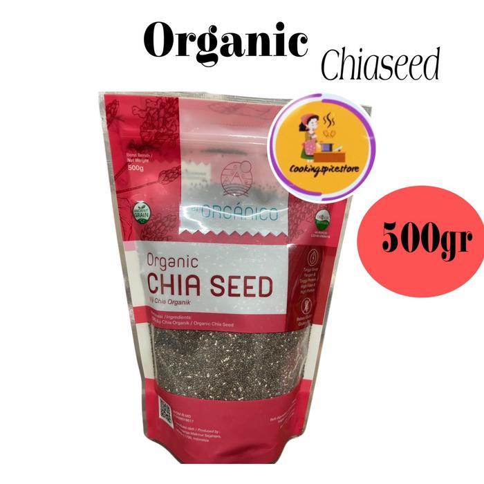 Chia Seed Organic El Organico 100Gr / Chia Seed Organic El Organico 500Gr Wijen Chiaseed Termurah
