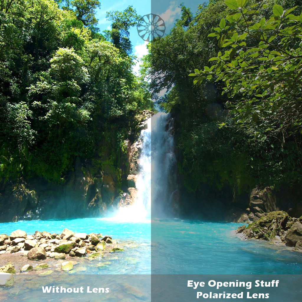 Wholesale E.O.S Polarized Replacement Lenses for Oakley Plantaris OO9437 - 63mm Sunglasses -