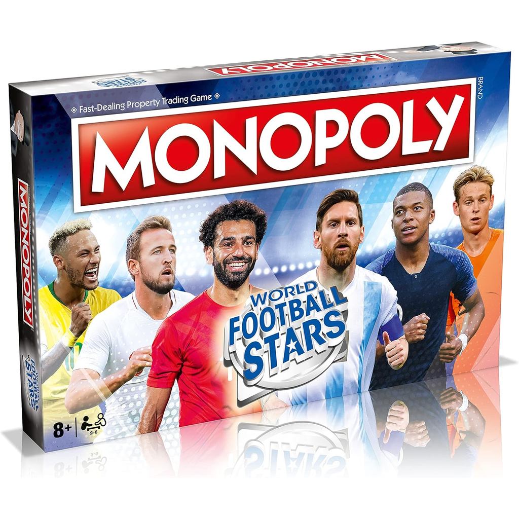 Monopoly World Football Stars Monopoly Board Game B46