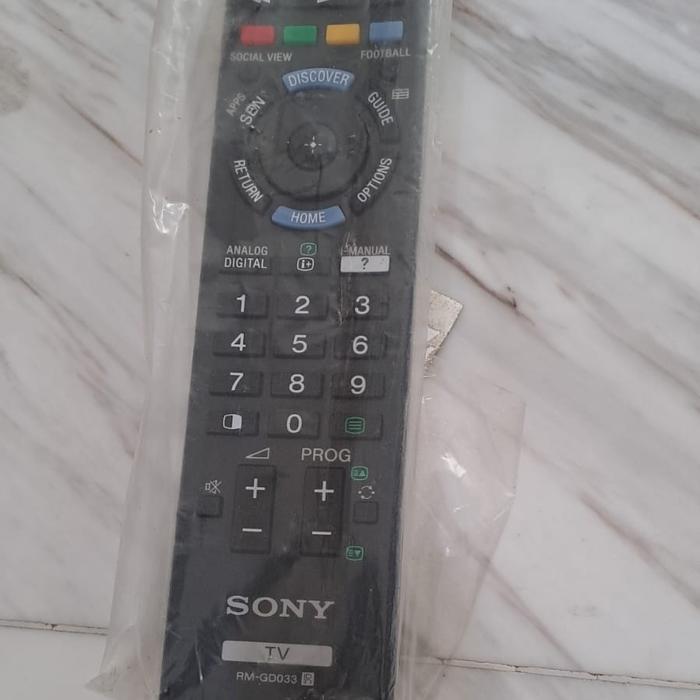 Soni RM-GD033 Remote Control Television Original New
