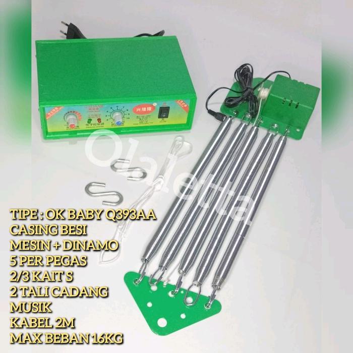 AYUNAN ELEKTRIK OK BABY BOX BESAR. AYUNAN LISTRIK BAYI. AYUNAN OTOMATIS Siap Kirim