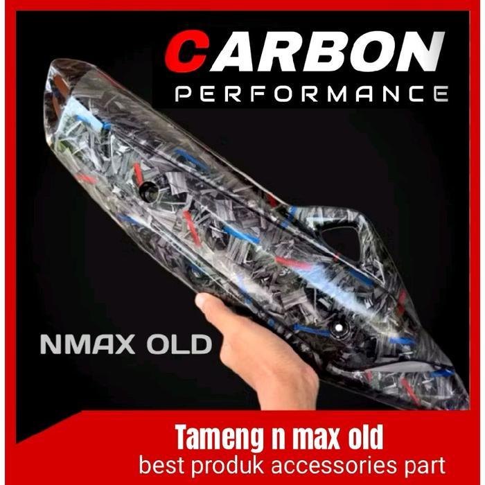 TUTUP KNALPOT NMAX OLD CARBON FORGED / Tutup KNALOT nmax old carbon Forged Knalpot Motor Motorcycle