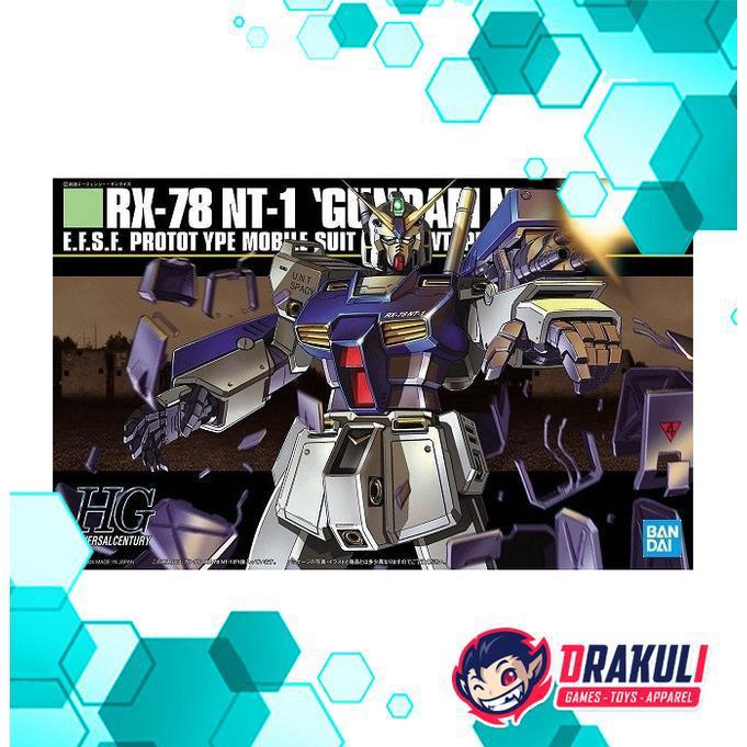 BANDAI Plamo HG Gundam RX-78 NT-1 Gundam NT1