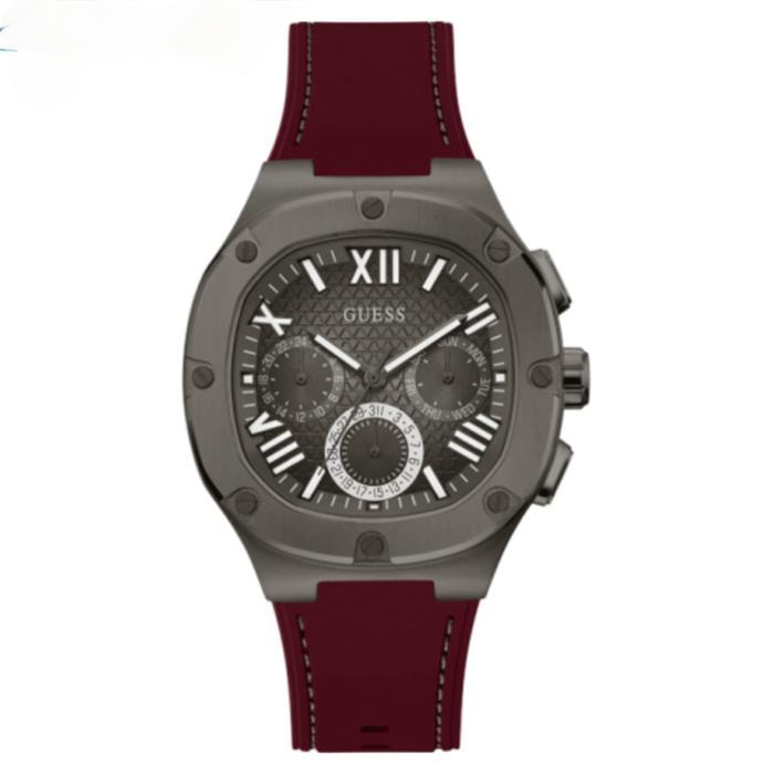 (Jual-1225) Jam Tangan Pria Guess Original Gw0571G1 Gw0571G2 Strap Rubber Fullset