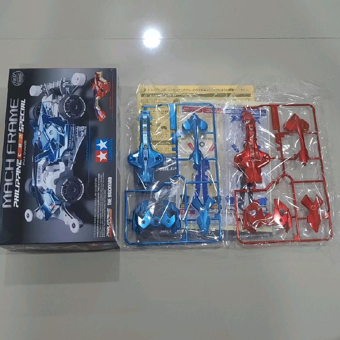 TERBARU Body Mach Frame Philippine Cup Special + Decal + Dus Manual Book Ori Tamiya (Dapat 2 Body