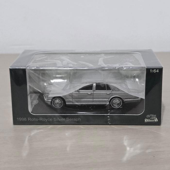 GFCC 1998 Rolls Royce Silver Seraph Gray Diecast Koleksi Mobil Mainan Mini Scale 1/64 Hotwheels