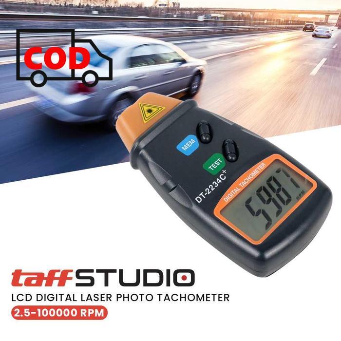Tachometer Digital Pengukur Kecepatan Mesin Mobil Dengan Lcd Praktis